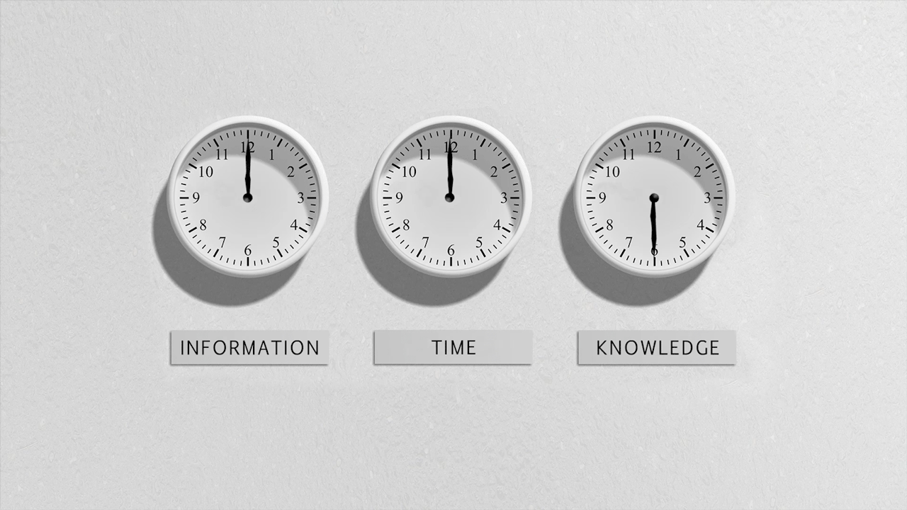 What’s more important - Knowledge or Time?